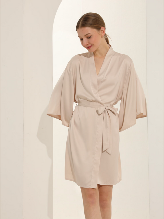 Alysha Champagne Robe